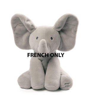 ANIMATED - FRENCH 12" FLAPPY THE ELEPHANT (2) FRENCH